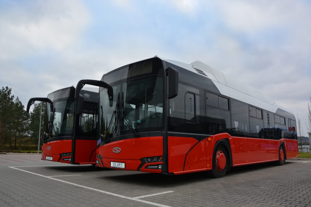 A Solaris szállítja Ostrów Wielkopolski első elektromos autóbuszait 3 Ostrow Wlkp 12.12.2017 1