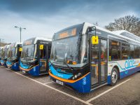 Kilenc új ADL-BYD Enviro200EV villanybusszal indítja az évet a Stagecoach