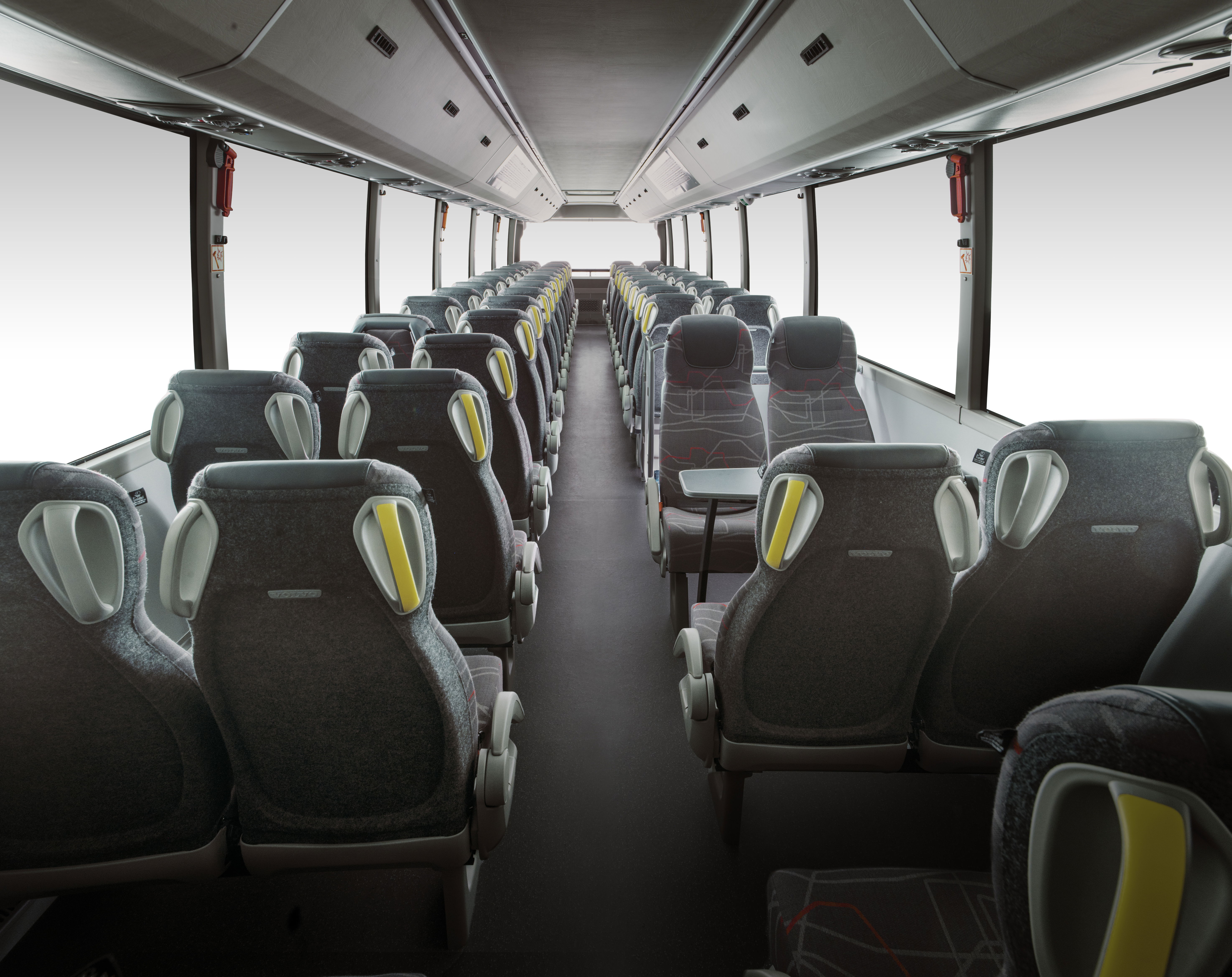 Volvo 9700 DD: új emeletes busz Európának 7 Volvo 9700DD Interior 2