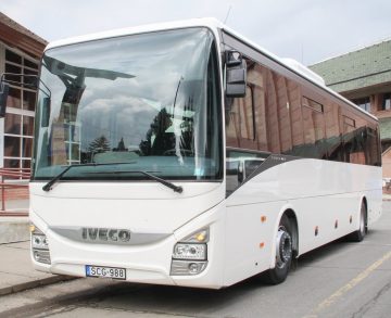 Csengerbe érkezett a legújabb hazai Iveco Crossway iskolabusz