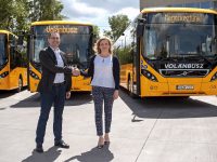Megérkeztek az év elején megrendelt Volvo 8900-asok a Volánbuszhoz