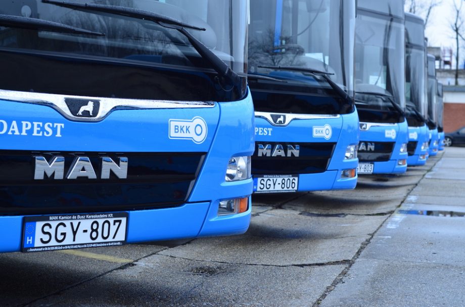 Vasárnaptól 20 új MAN Lion’s City-vel bővül a fővárosi autóbusz-állomány