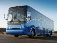 Áthajózták Amerikába az első elektromos Van Hool turistabuszt
