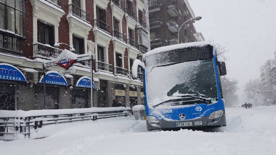 Az EMT Madrid leállította a spanyol főváros teljes buszközlekedését