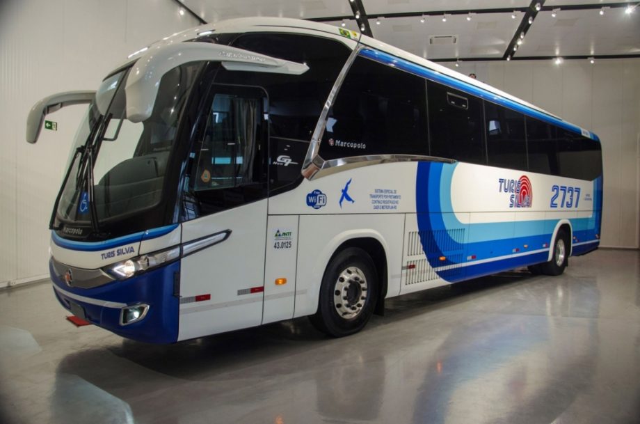 Marcopolo-Scania együttműködésben készül Brazília első CNG-hajtású turistabusza