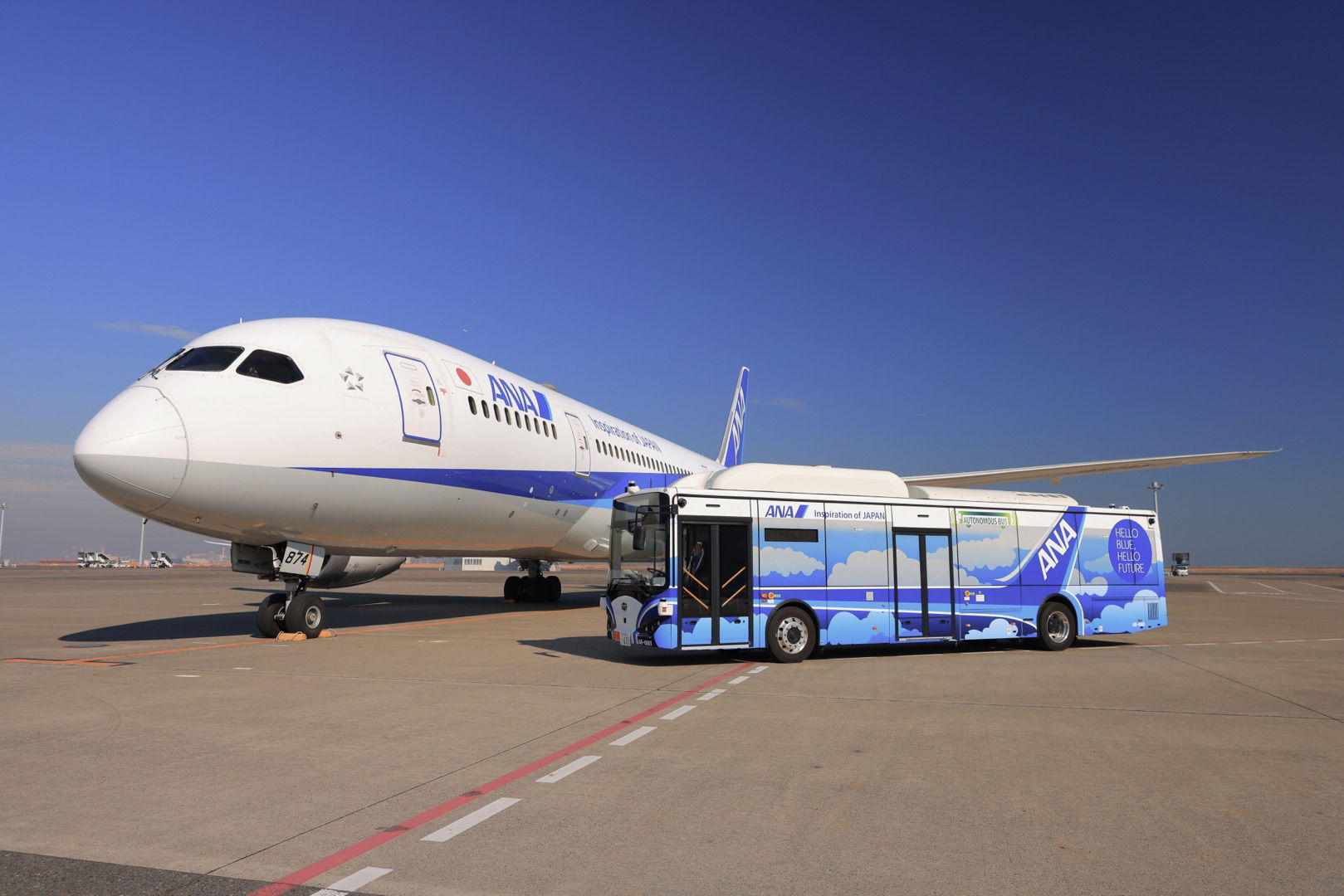 Önvezető BYD villanybuszt tesztelnek a tokiói Haneda repülőtéren 3 img3