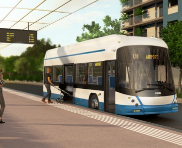 Nyolc elektromos Hess midibuszt vásárol Zürich