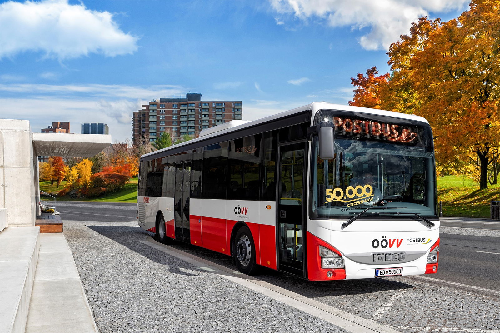 Átadták az 50 ezredik Iveco Crosswayt