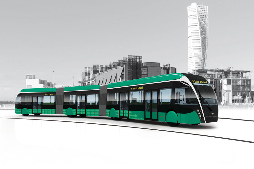 Duplacsuklós villanybuszokat szállíthat Párizsba a Van Hool