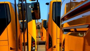 Huszonegy Volvóval kívánt boldog új évet a Volánbusz