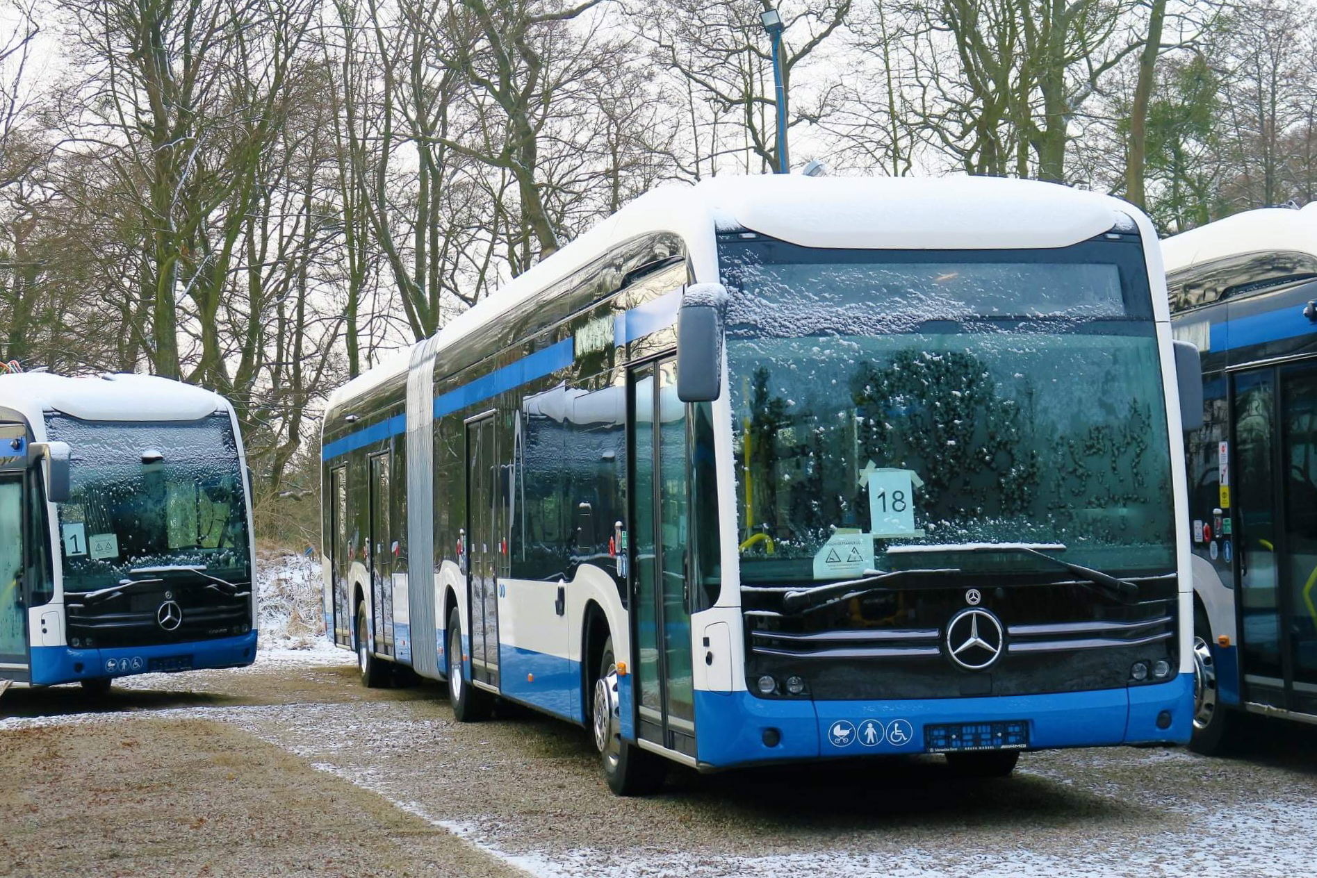 Huszonnégy eCitaro érkezik Gdyniába