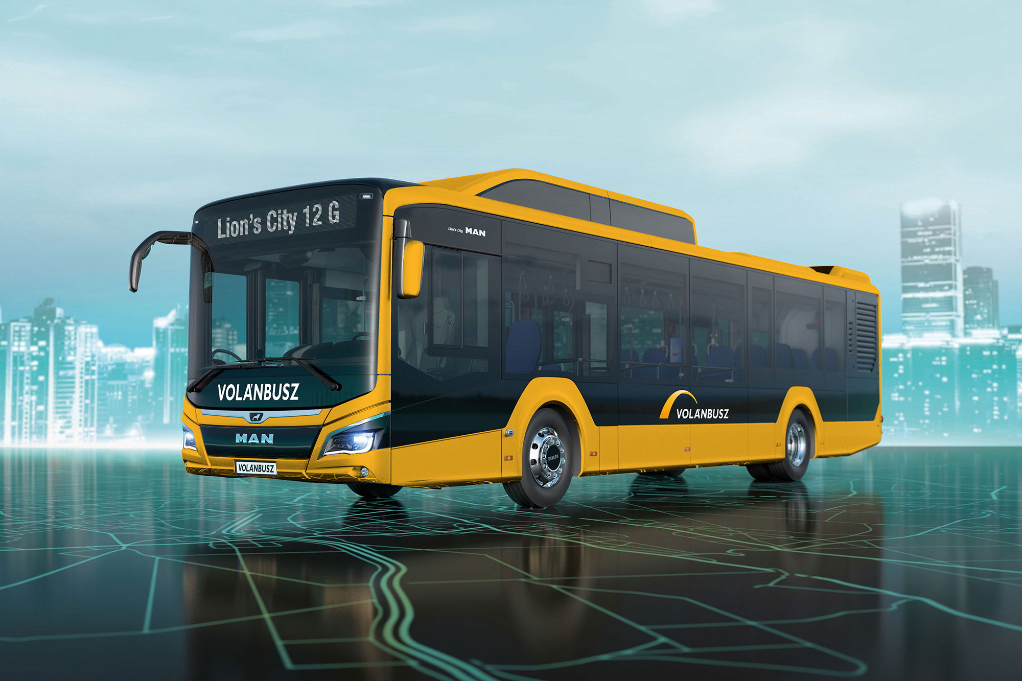 Negyven gázüzemű Lion’s City 12 G áll forgalomba Szolnokon