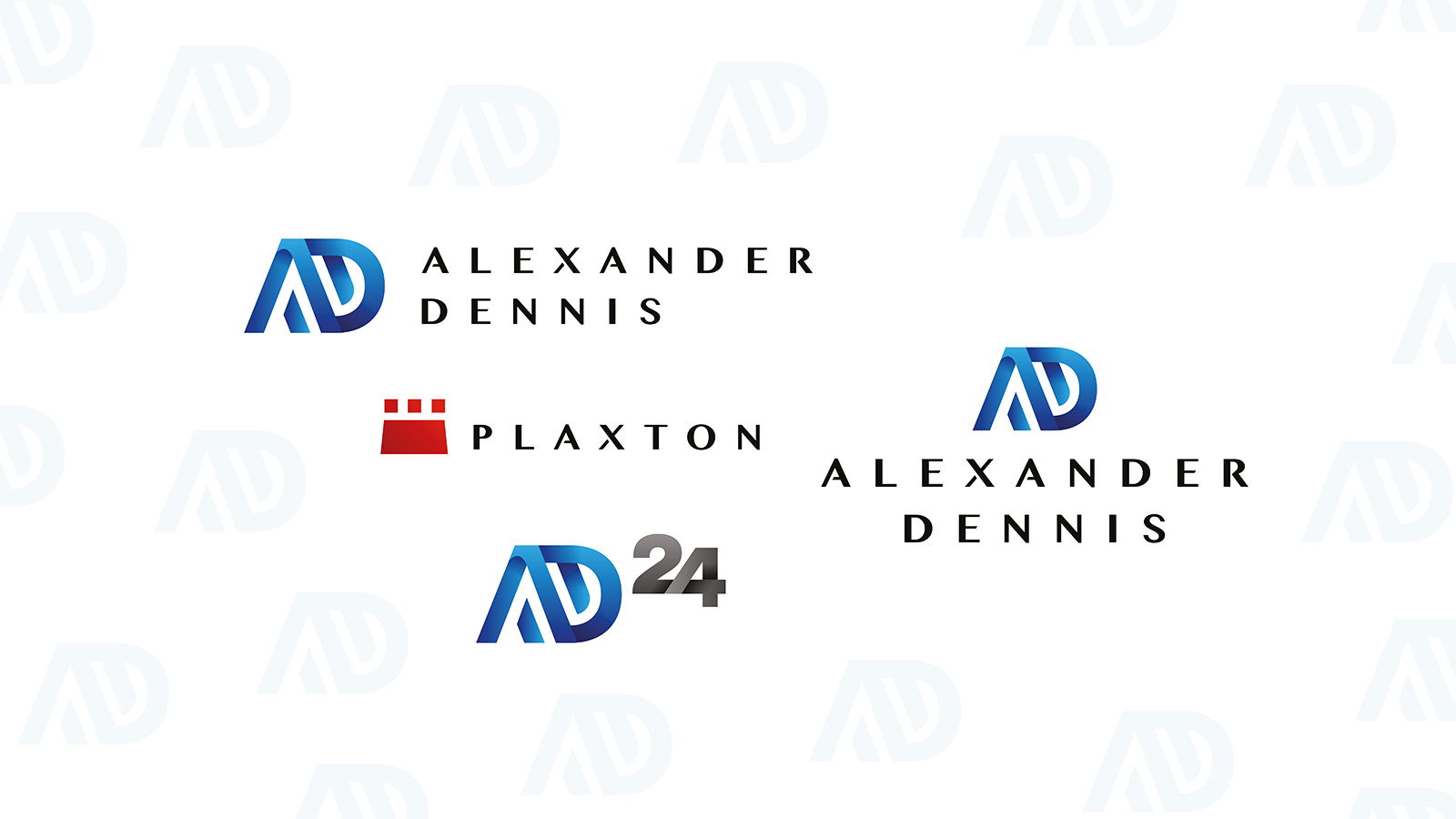 Új emblémát kapnak az Alexander Dennis és a Plaxton autóbuszai 2 new alexander dennis logos cikkbe