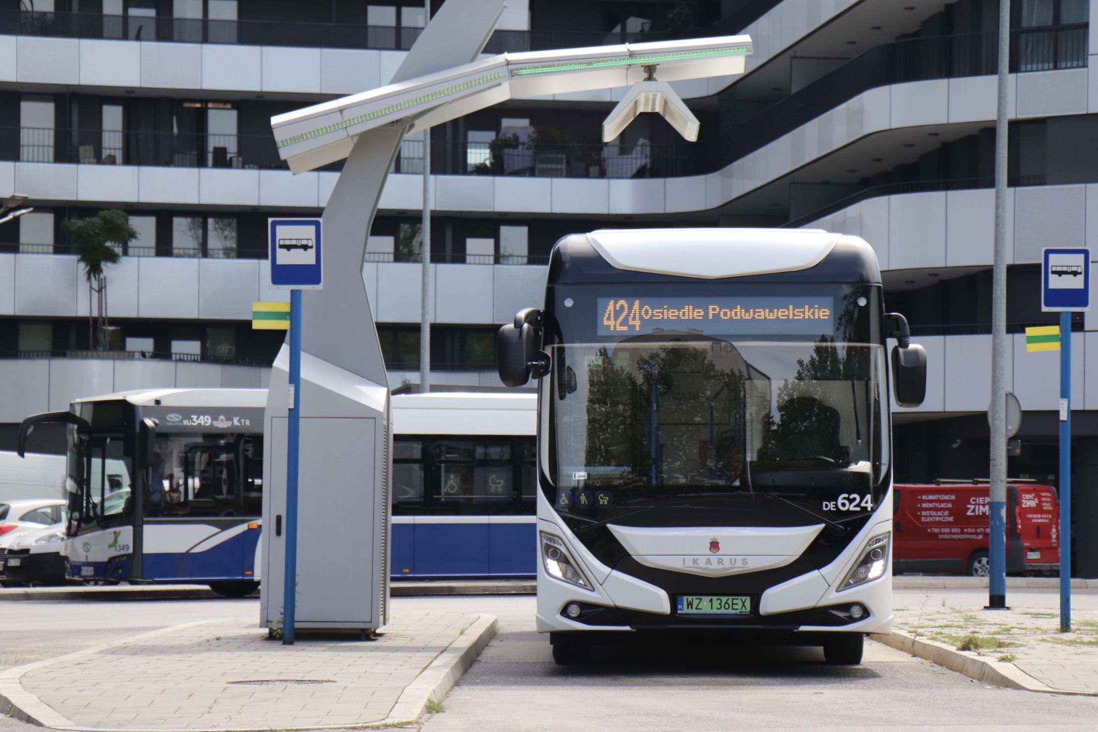 Krakkóban tesztelik az Ikarus 120e egyik példányát 5 image1