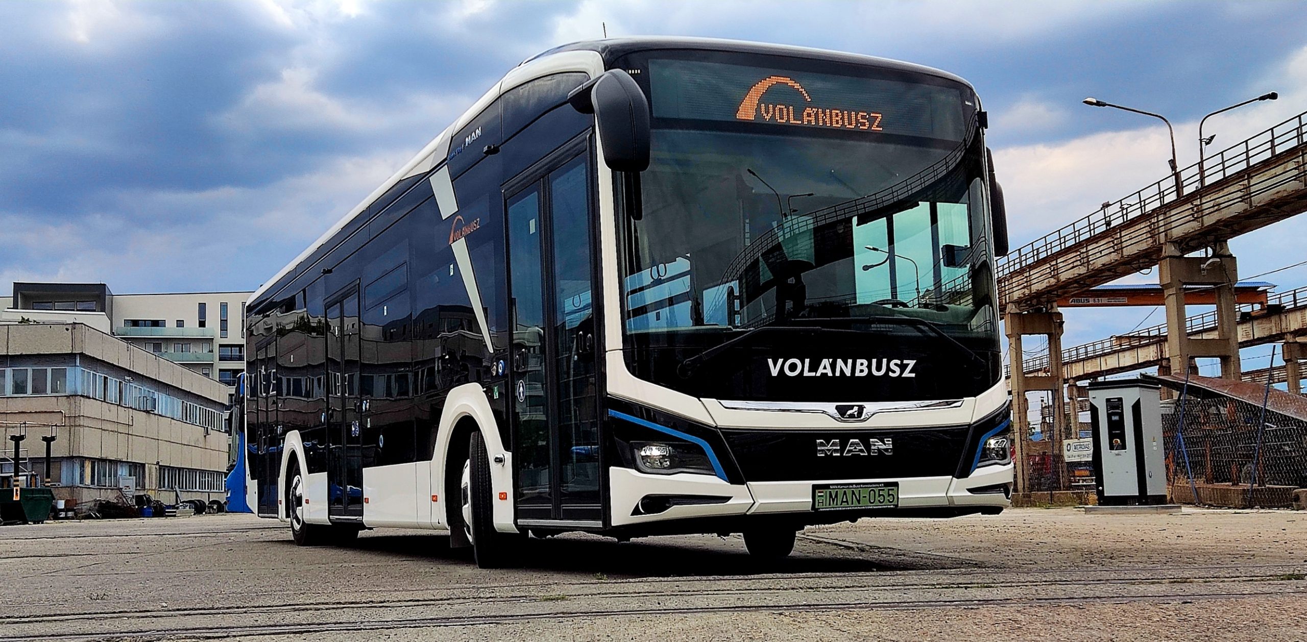 Elektromos MAN-t tesztelt a Volánbusz