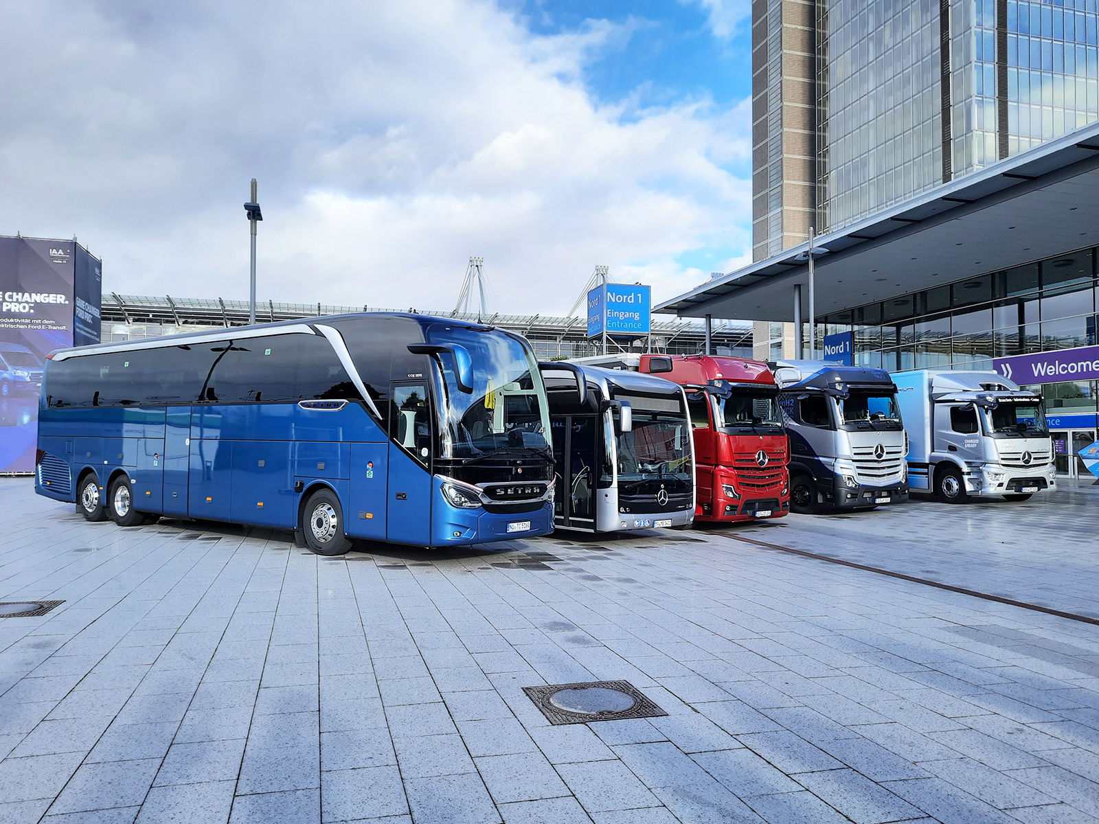 A Daimler Truck AG újdonságai az idei IAA-ról: főszerepben az e-mobilitás és a biztonság