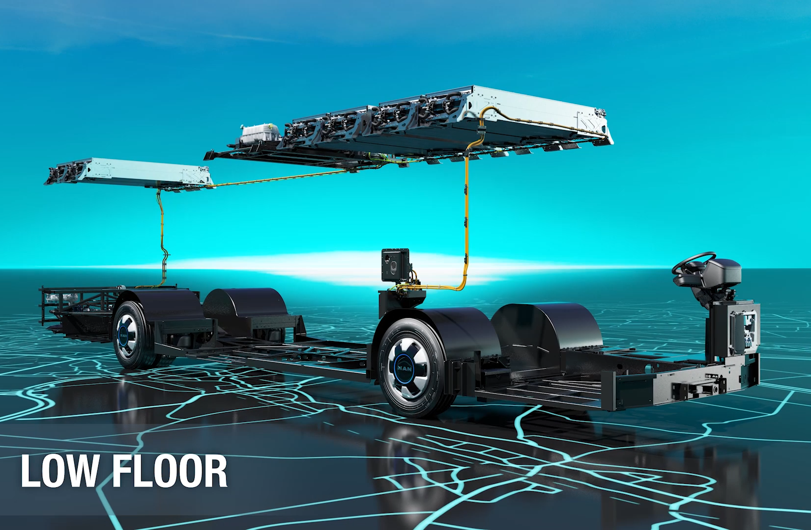 Ausztráliában tartották az MAN Lion's Chassis E elektromos alváz világpremierjét 2 lions chassis e cikkbe