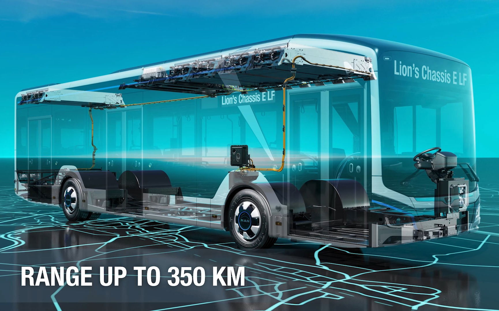 Ausztráliában tartották az MAN Lion’s Chassis E elektromos alváz világpremierjét