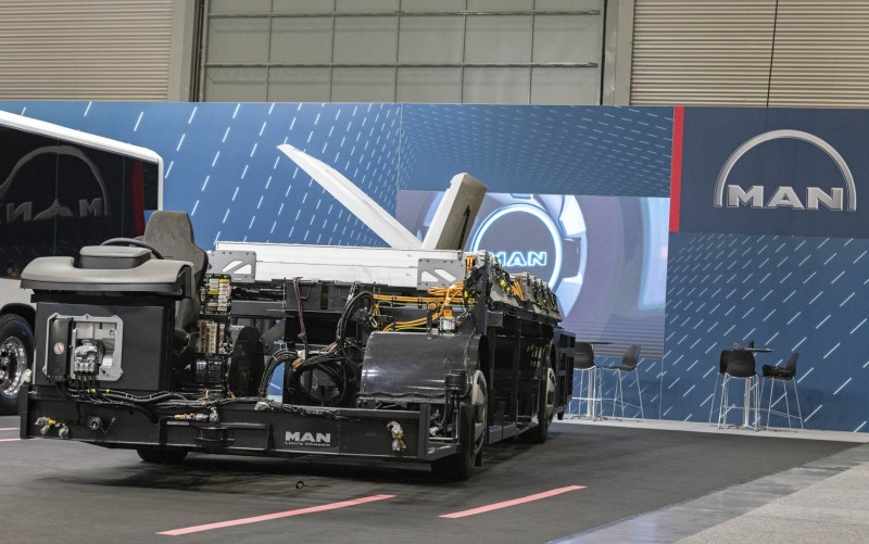 Ausztráliában tartották az MAN Lion's Chassis E elektromos alváz világpremierjét 4 man lions chassis cikkbe 2