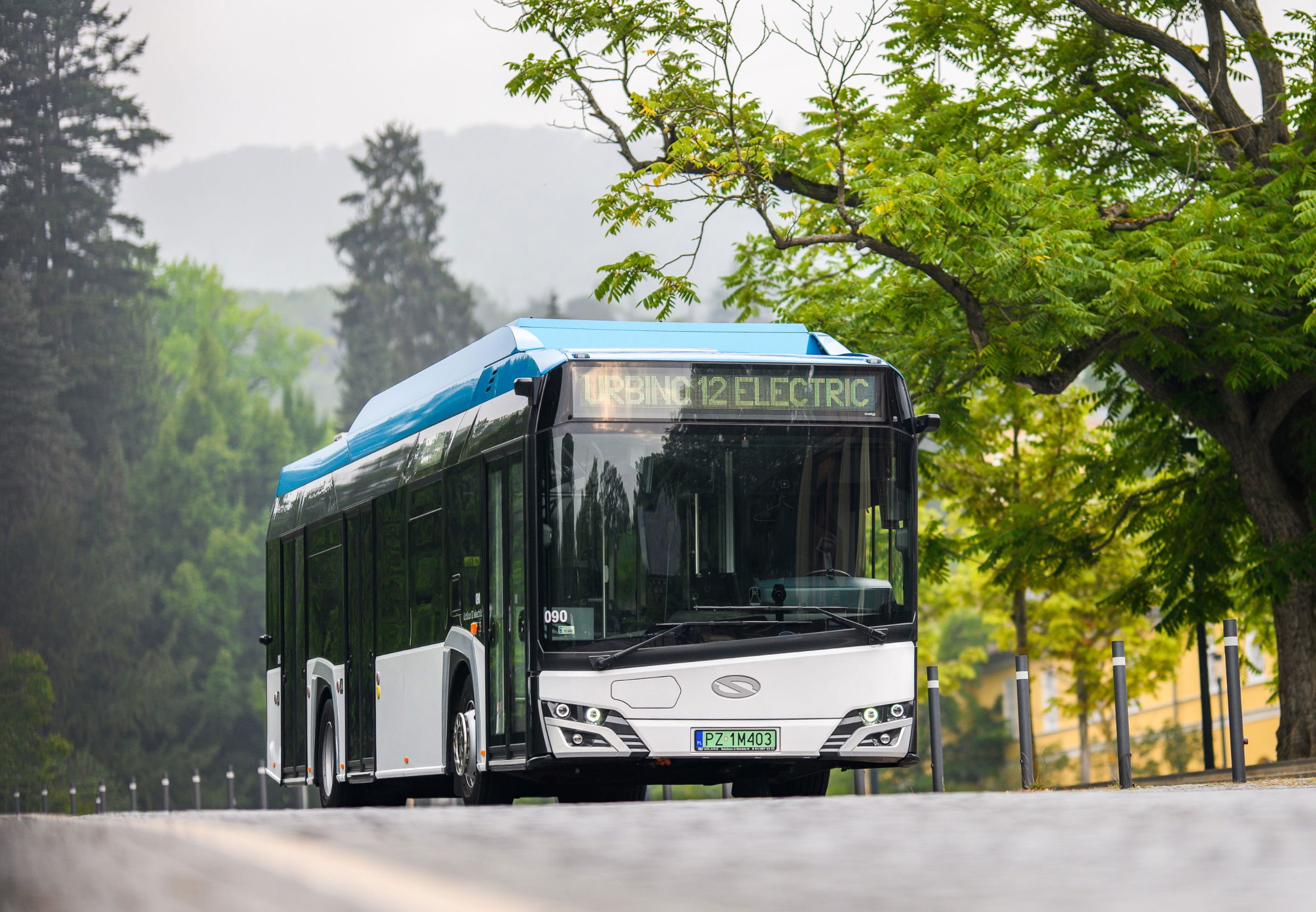 A Solaris szállítja Riga első villanyhajtású autóbuszait