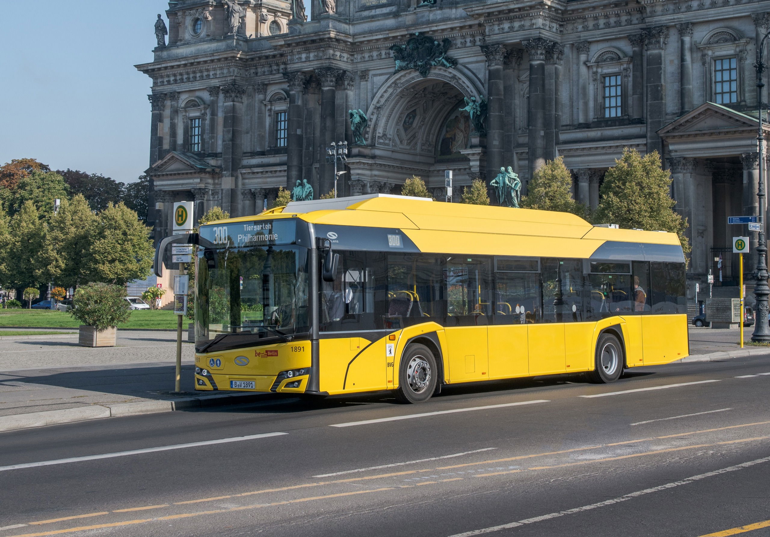 Késve érkeznek, és problémák is vannak Berlin Ebusco villanybuszaival 3 Solaris Urbino 12 electric Berlin 2