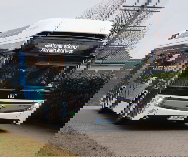 Három napig tesztelik Pakson a CaetanoBus és a Toyota közös hidrogénbuszát