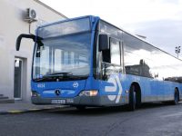 Múzeumba vonult Madrid utolsó dízelmotoros busza