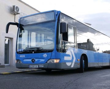 Múzeumba vonult Madrid utolsó dízelmotoros busza