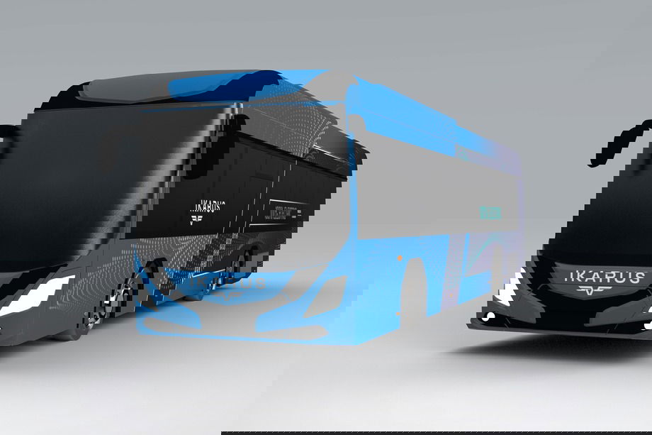 Ahol a múlt a jövővel találkozik: bemutatkozott az Ikarus új márkaarculata 1 Ikarus buszdekor 2023 1c