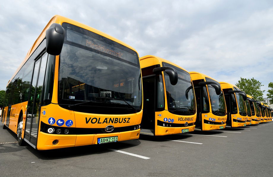 Átadták a Volánbusz vadonatúj BYD-flottájának első szériáját Zalaegerszegen
