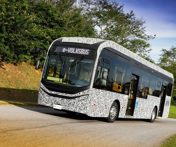 Bemutatta vadonatúj elektromos alvázának prototípusát a Volksbus