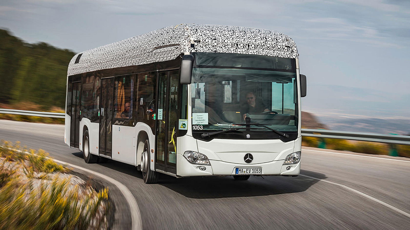 Már több mint 1000 eCitaro gördült le a mannheimi gyártósorokról 2 teaser fully electric city bus citaro