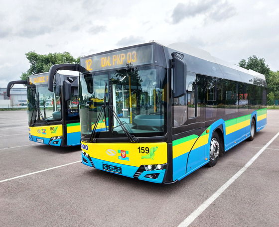Új Solaris midibuszok a lengyelországi Ostrołęka útjain