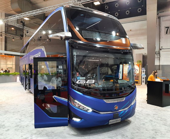Busworld Europe 2023: fejedelmi kényelem a Marcopolo luxusbuszának fedélzetén