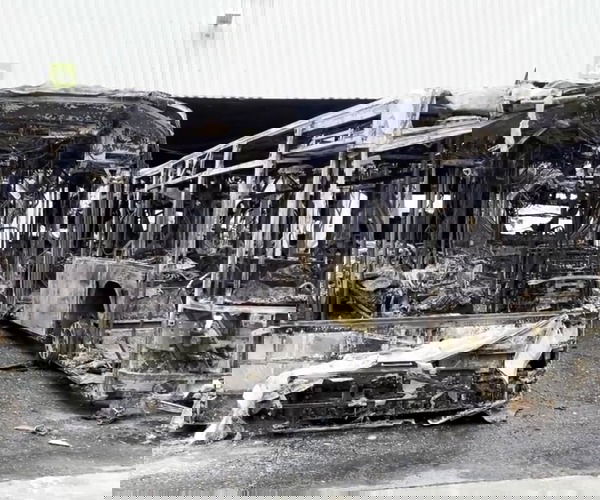 Garázstűzben veszett oda a belga Multiobus 13 Ebusco villanybusza