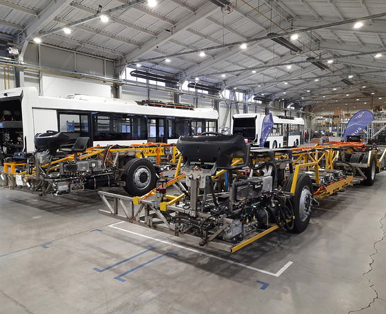 Bemutatkozott az Ikarus elektromos hajtású önjáró alvázcsaládja