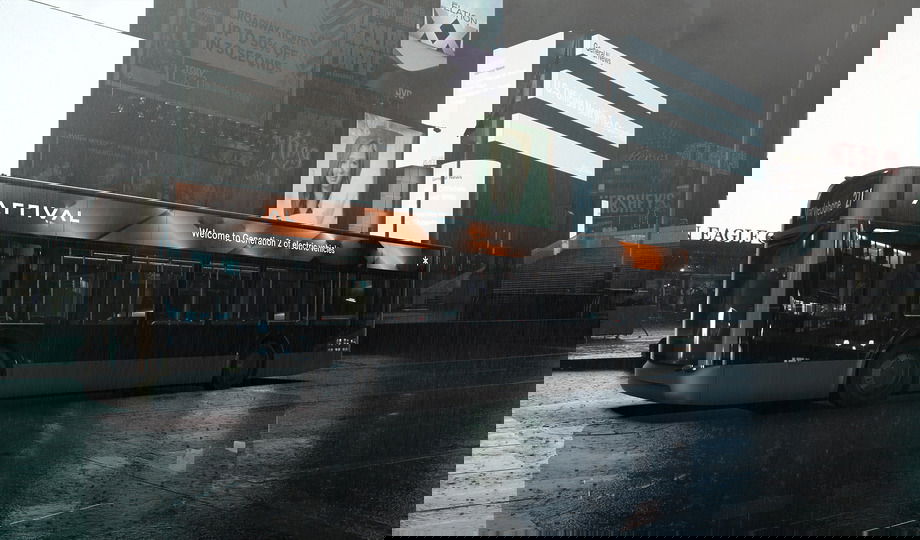 Arrival Bus Launch NewYork cimlapkep