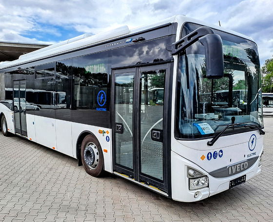 Elektromos Iveco Crossway-t tesztel a Volánbusz