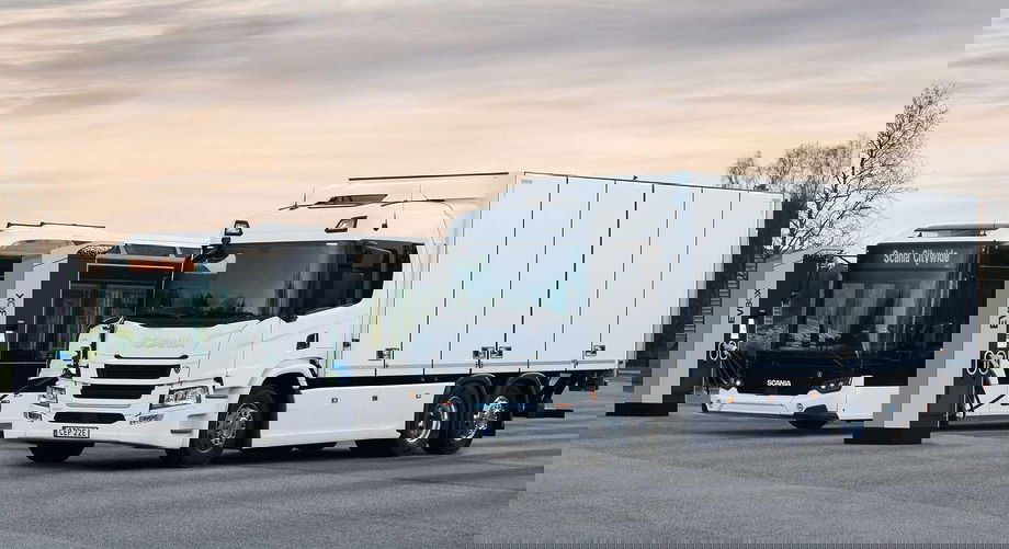 scania busz teherauto bev