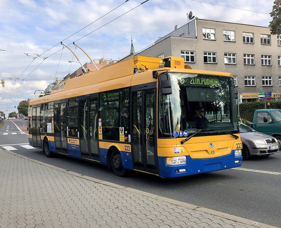 Beváltak az önjáró trolibuszok a csehországi Zlínben