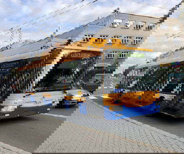 Beváltak az önjáró trolibuszok a csehországi Zlínben
