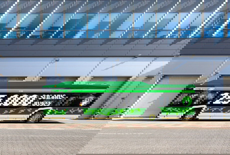 Elkészült a 25 000. Solaris autóbusz Bolechowóban