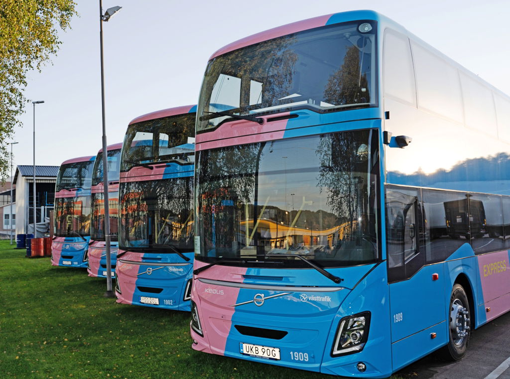 Harmincegy Volvo 9700 DD-vel bővíti göteborgi emeletes Volvo flottáját a Keolis 2 Linje 100 2 1024