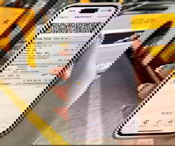 Már naponta négyezer utas használja a MÁV appot buszjegy vásárlására