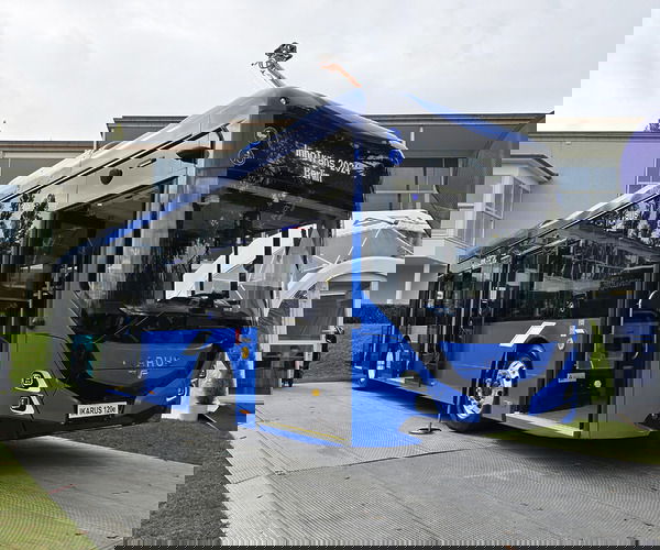 Két újdonsággal is érkezett az Ikarus a berlini InnoTrans 2024 kiállításra