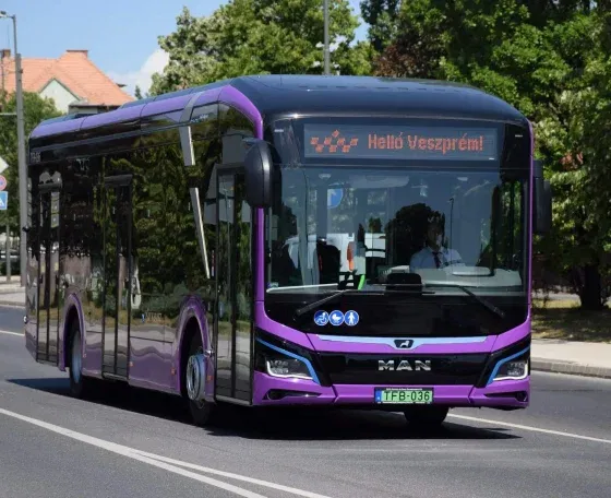 Már 600 ezer elektromosan megtett kilométernél tart a V-Busz e-busz flottája