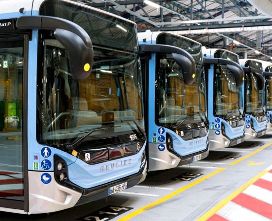 Már több mint ezer elektromos busz közlekedik Párizsban
