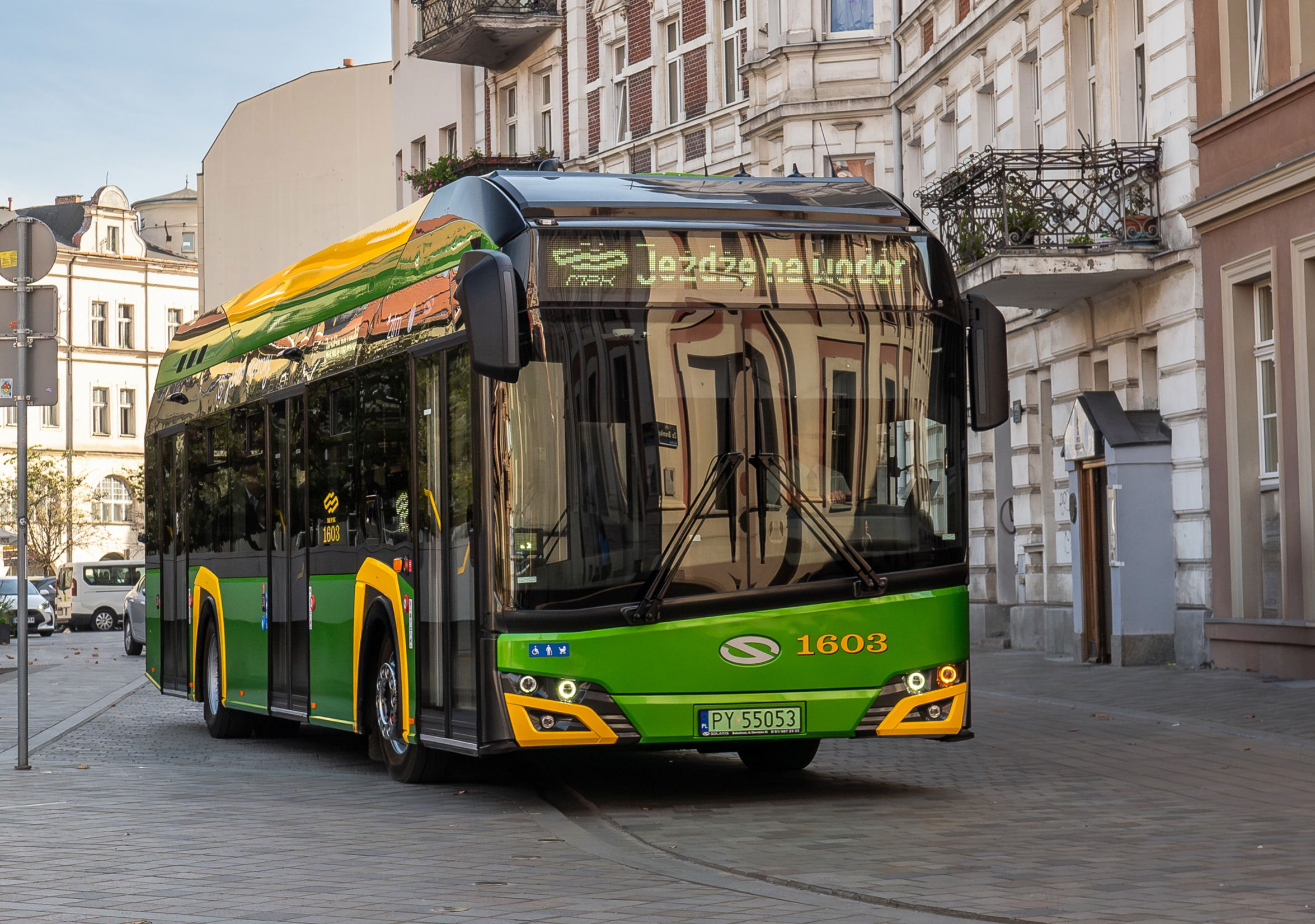 Ismét a Solaristól vásárol hidrogénbuszokat Poznań 3 Urbino 12 hydrogen MPK Poznan 2
