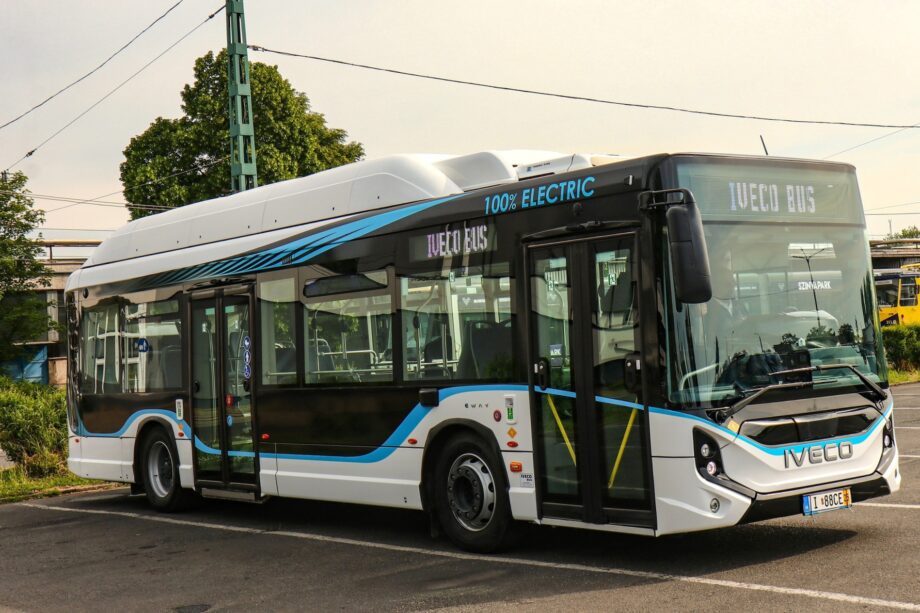 Iveco E-Way-t tesztel az MVK