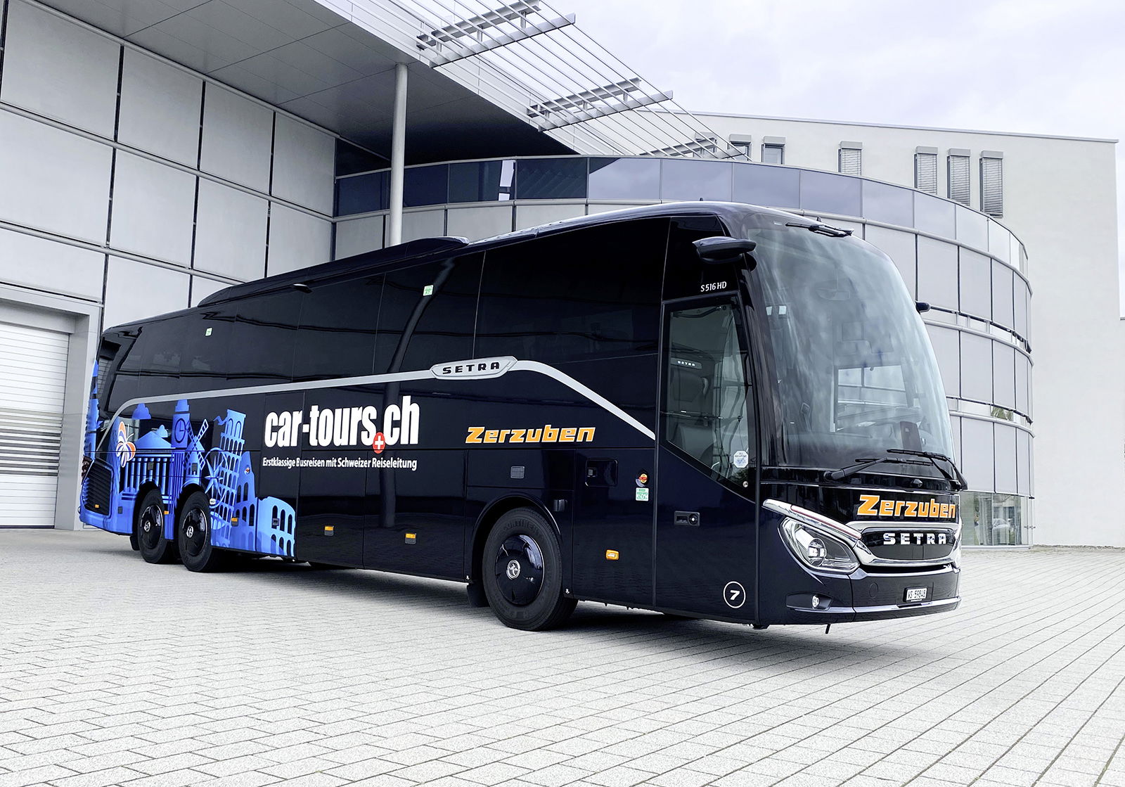 Svájci megrendeléseket teljesített a Setra 4 25DT103 001b